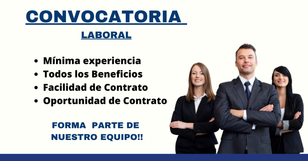 EN ESTA CAMPAÑA, ESTÁN EN LA BUSQUEDA DE GESTORES DE VENTA