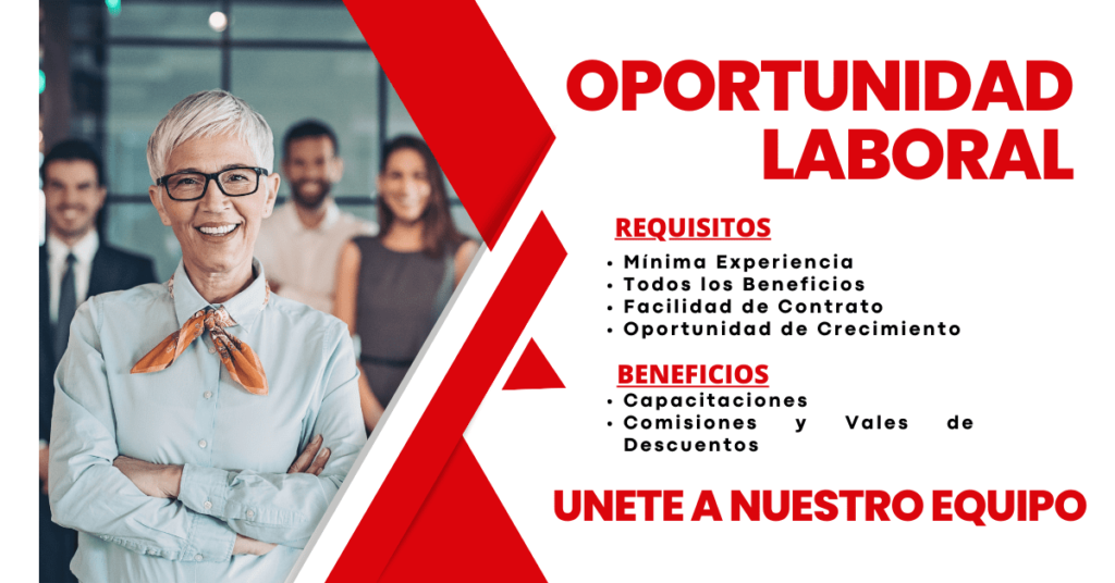 SI NO TIENES EXPERIENCIA NO ES PROBLEMA, HAY EMPRESAS QUE TE DAN LA OPORTUNIDAD